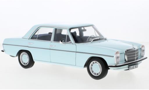 Modelauto Mercedes CLA Base 200 (W115) blauw 1968 1/18 Norev