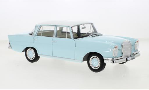 Modelauto Mercedes 220 Base S blauw 1965 1/18 Norev