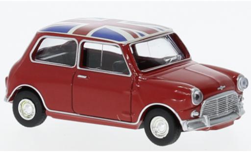 Modelauto Mini Cooper S rood/D&Atilde;&copy;corer 1964 1/64 Norev
