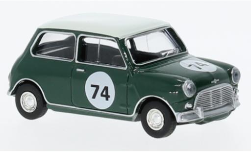Modelauto Mini Cooper S groen/wit 1964 1/64 Norev