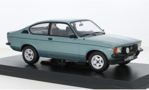 Modelauto Opel Kadett C Rallye C Rally Winterfest metallic turquoise 1978 1/18 Norev
