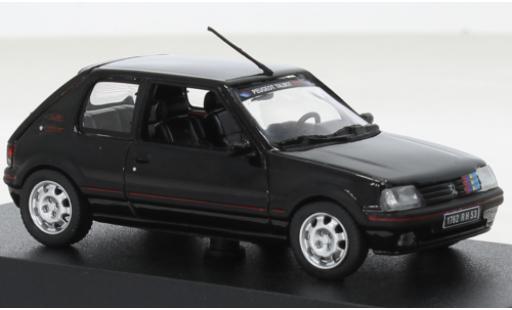 Modelauto Peugeot 205 GTI 1.9 zwart/D&Atilde;&copy;corer 1992 1/43 Norev
