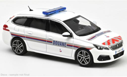 Modelauto Peugeot 308 SW Douanes (F) 2018 1/43 Norev