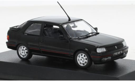 Modelauto Peugeot 309 GTI zwart 1987 1/43 Norev