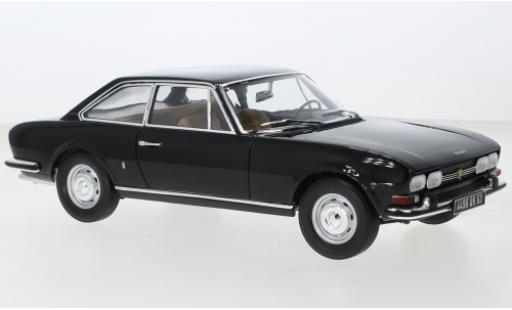 Modelauto Peugeot 504 Coupe zwart 1969 1/18 Norev