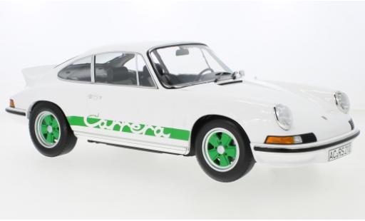 Modelauto Porsche 911 RS wit 1972 1/12 Norev