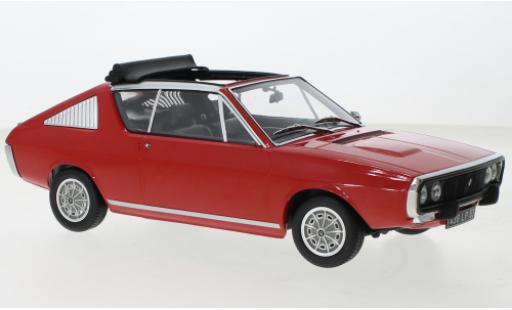 Modelauto Renault 17 Gordini Decouvrable rood 1975 1/18 Norev