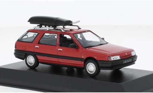 Modelauto Renault 21 Nevada rood 1989 1/43 Norev