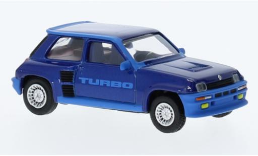 Modelauto Renault 5 Turbo blauw 1980 1/64 Norev