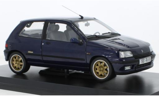 Modelauto Renault Clio Williams I metallic blauw 1993 1/18 Norev