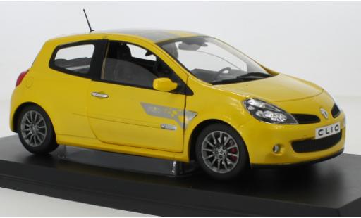 Modelauto Renault Clio RS F1-Team metallic geel/D&Atilde;&copy;corer 2007 1/18 Norev