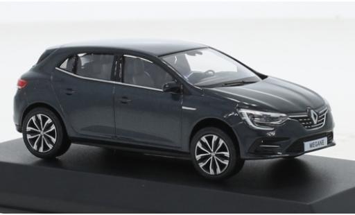Modelauto Renault Megane Base metallic grijs 2020 1/43 Norev