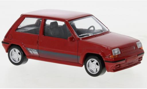 Modelauto Renault 5 GT Turbo Phase 1 SuperCinq GT Turbo Ph II rood 1988 1/43 Norev