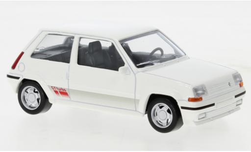 Modelauto Renault 5 GT Turbo Phase 1 SuperCinq GT Turbo Ph II wit 1988 1/43 Norev