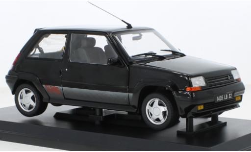 Modelauto Renault 5 GT Turbo Turbo SuperCinq GT zwart 1989 1/18 Norev