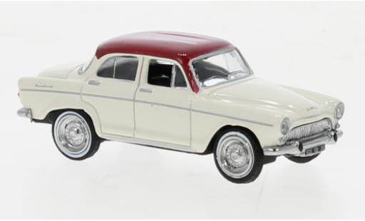 Modelauto Simca Aronde Montlhery beige/rood 1962 1/87 Norev