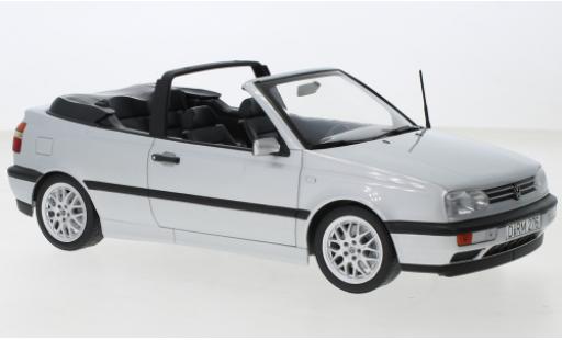 Modelauto Volkswagen Golf Cabriolet III grijs 1995 1/18 Norev