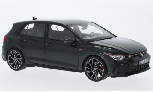 Modelauto Volkswagen Golf GTI VIII metallic zwart 2020 1/18 Norev