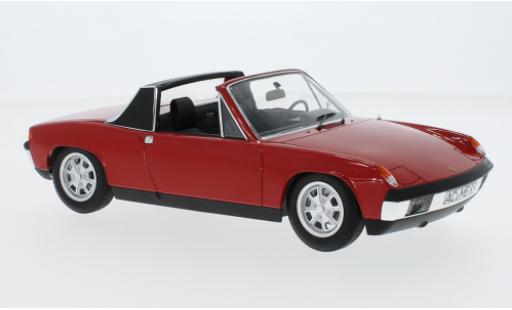 Modelauto Porsche 914 Base Volkswagen 1.7 rood 1972 1/18 Norev