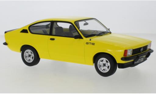 Modelauto Opel Kadett C GT/E C geel 1977 1/18 Norev