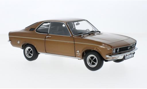 Modelauto Opel Manta A metallic bruin 1970 1/18 Norev