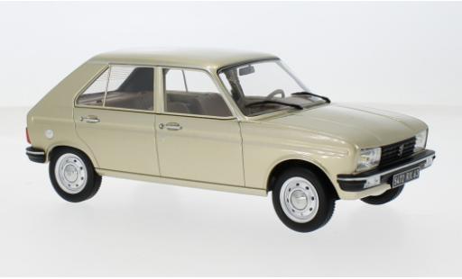 Modelauto Peugeot 104 Base GR metallic beige 1981 1/18 Norev