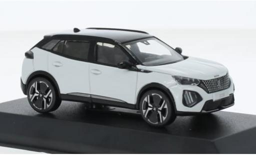 Modelauto Peugeot 2008 GT metallic grijs 2024 1/43 Norev