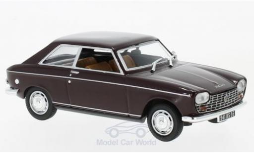 Modelauto Peugeot 204 Coupe rood 1967 1/43 Norev