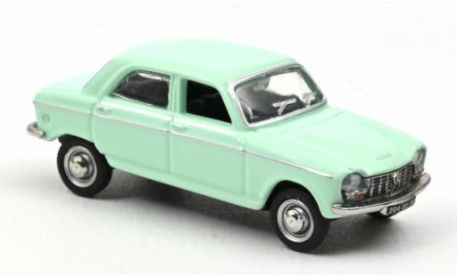 Modelauto Peugeot 204 Berline groen 1966 1/87 Norev