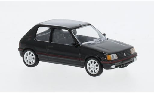 Modelauto Peugeot 205 GTI zwart 1988 1/64 Norev