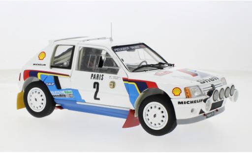 Modelauto Peugeot 205 Turbo 16 T16 No.2 Rally WM Rally Monte Carlo 1985 1/18 Norev