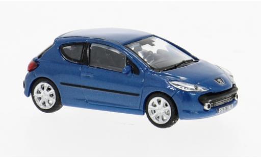 Modelauto Peugeot 207 Base blauw 2007 1/87 Norev