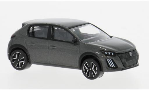 Modelauto Peugeot 208 Base grijs 2024 1/64 Norev