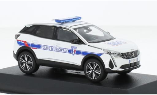 Modelauto Peugeot 3008 Base Politie Municipale (F) 2023 1/43 Norev