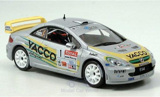 Modelauto Peugeot 307 WRC No.1 Yacco Vouilloz/Kunger 1/43 Norev