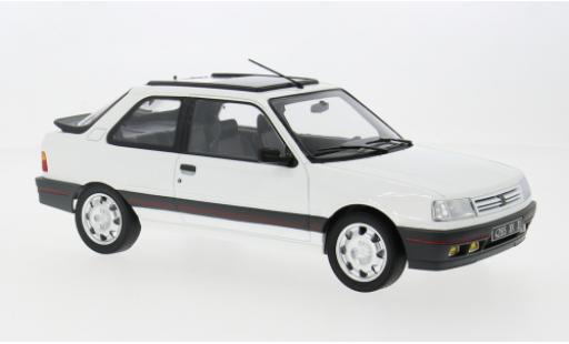 Modelauto Peugeot 309 GTI wit 1987 1/18 Norev