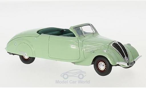 Modelauto Peugeot 402 Eclipse groen 1937 1/43 Norev