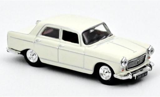 Modelauto Peugeot 404 Berline wit 1968 1/87 Norev