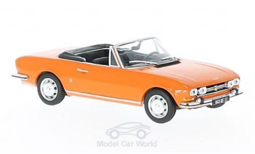 Modelauto Peugeot 504 Cabriolet oranje 1970 SoftTop liegt bei 1/43 Norev