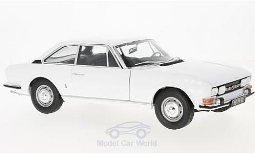 Modelauto Peugeot 504 coupe wit 1969 1/18 Norev