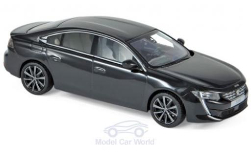 Modelauto Peugeot 508 Berline zwart 2018 1/43 Norev