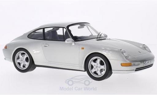 Modelauto Porsche 911 SC Carrera grijs 1 1/18 Norev