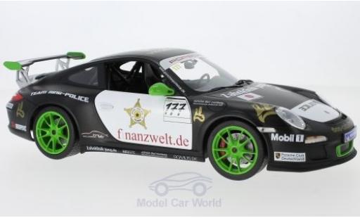 Modelauto Porsche 911 GT3 RS (II) No.177 Flash-Racing Team Ring Politie Sports Cup 2011 J.van Ommen/J.E.Slooten 1/18 Norev