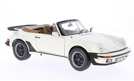 Modelauto Porsche 911 Turbo Cabriolet beige 1987 1/18 Norev