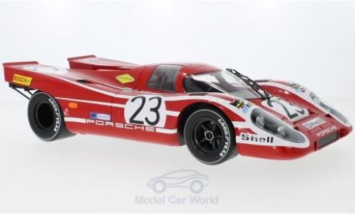 Modelauto Porsche 917 1970 K No.23 24h Le Mans R.Attwood/H.Herrmann 1/12 Norev