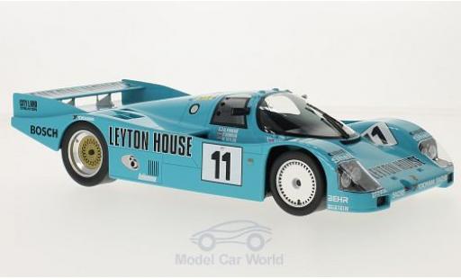 Modelauto Porsche 962 1987 C No.11 Kremer Racing Leyton House 24h Le Mans G.Fouche/F.Konrad/W.Taylor 1/18 Norev