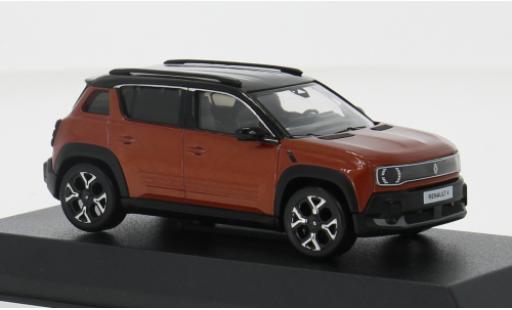 Modelauto Renault 4 Base E-Tech bruin/zwart 2025 1/43 Norev
