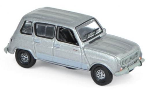 Modelauto Renault 4 GTL metallic grijs 1987 1/87 Norev