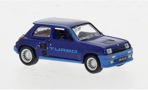 Modelauto Renault 5 Turbo metallic blauw 1980 1/87 Norev