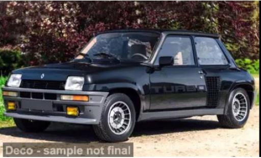 Modelauto Renault 5 Turbo zwart 1980 1/87 Norev